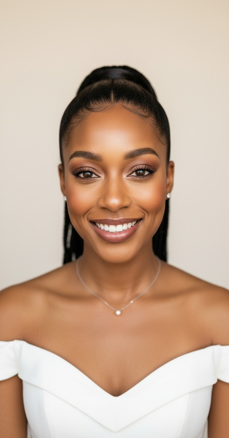 After Frontal Ponytail